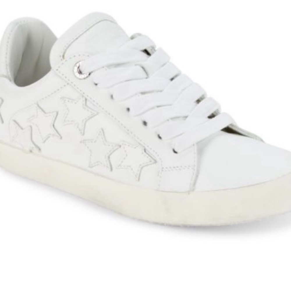 Zadig & Voltaire White Star Sneakers